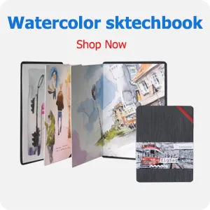 Zigzag watercolor  sketchbook