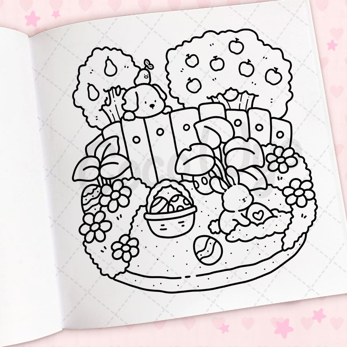 كتاب التلوين Cozy Cuties