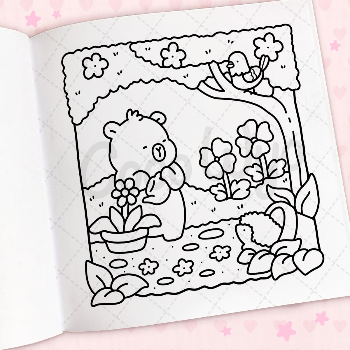 كتاب التلوين Cozy Cuties