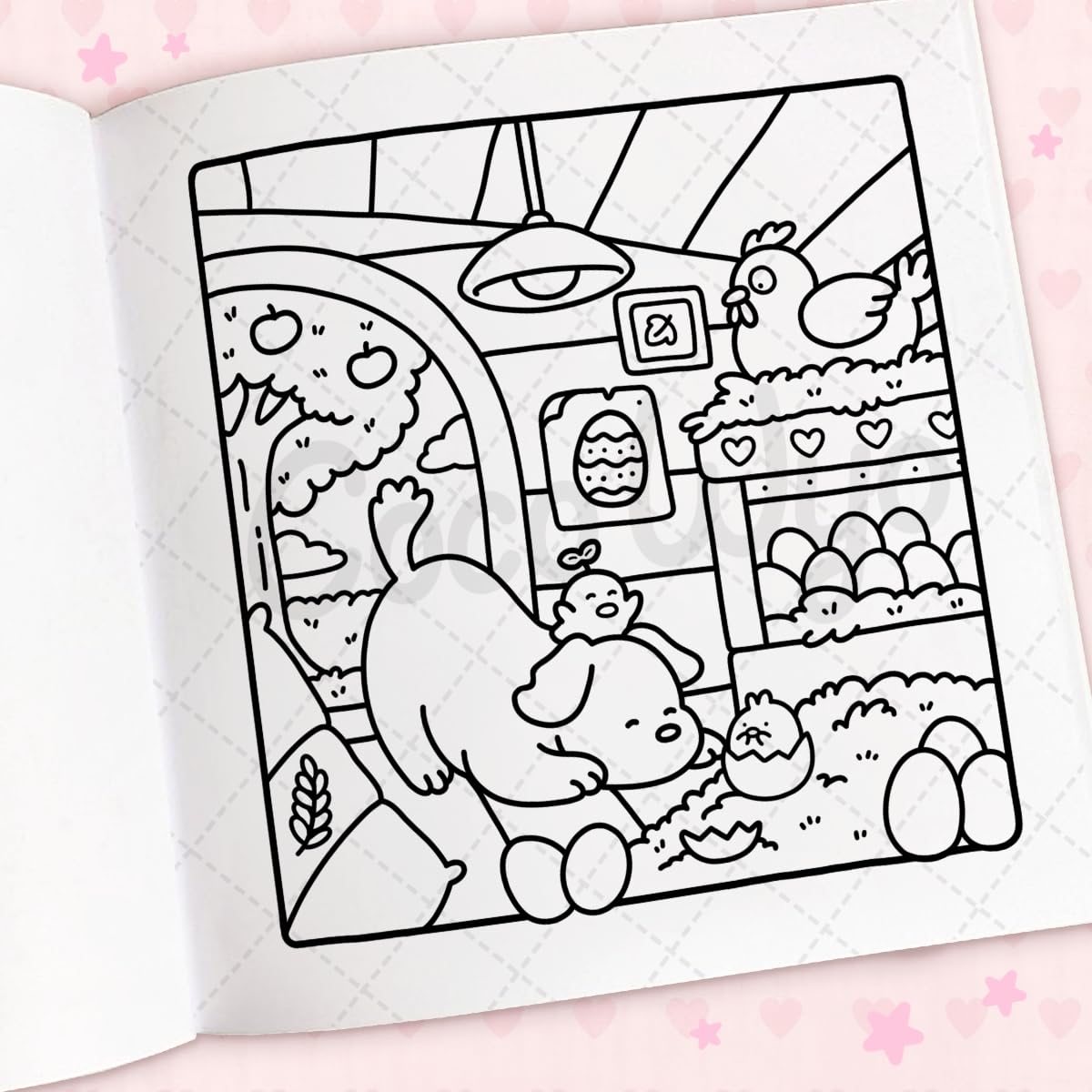 كتاب التلوين Cozy Cuties