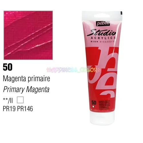 Studio Acrylic 100 Ml - Primary Magenta - 50