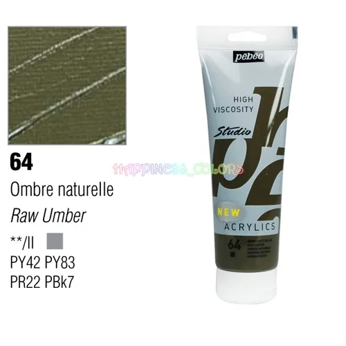 Studio Acrylic 100 Ml - Raw Umber - 64