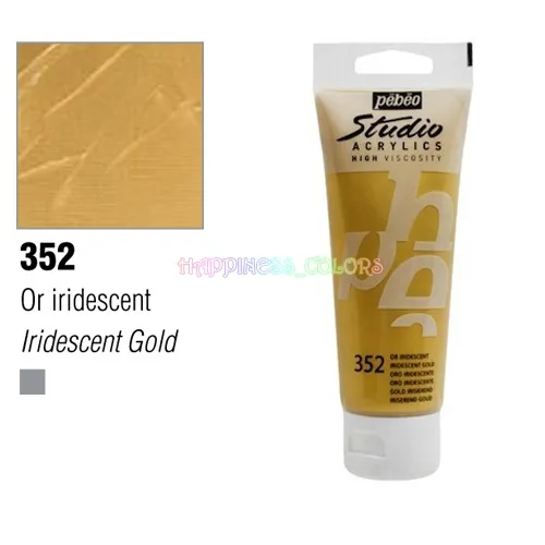 Studio Acrylic 100 Ml  - Metallic - Gold - 352
