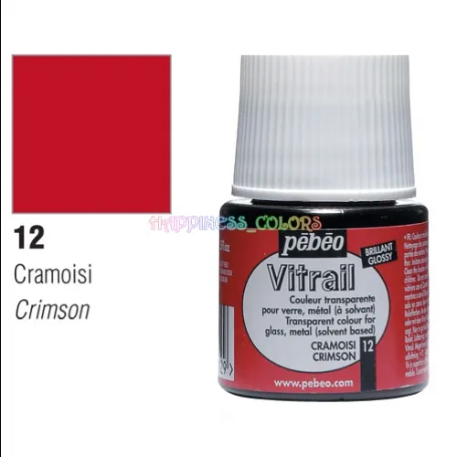 12 - Vitrail - Crimson - 45 ml