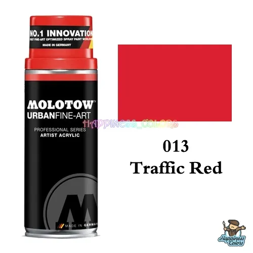 UFA Artist Acrylic Spray 400ML - Traffic Red