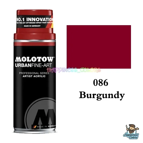 UFA Artist Acrylic Spray 400ML - Burgundy