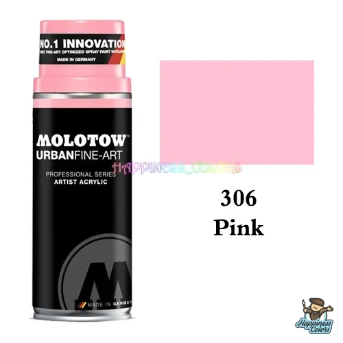 UFA Artist Acrylic Spray 400ML - Pink