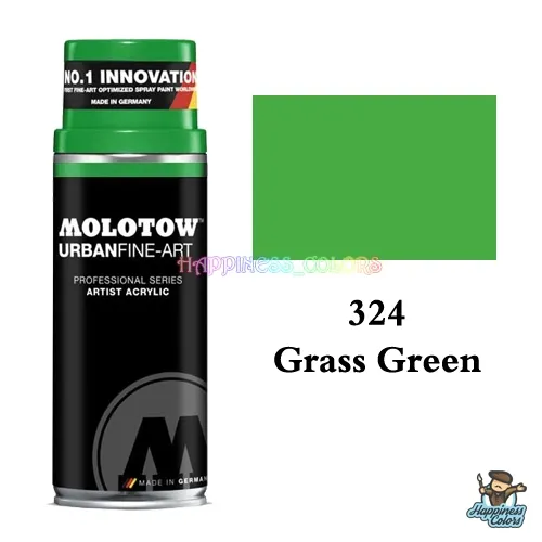 UFA Artist Acrylic Spray 400ML - Grass Green