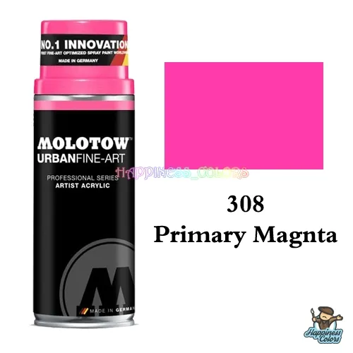 UFA Artist Acrylic Spray 400ML - Primary Magenta