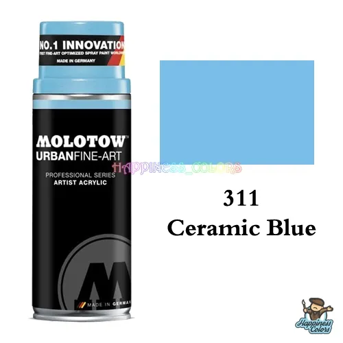 UFA Artist Acrylic Spray 400ML - Ceramic Blue
