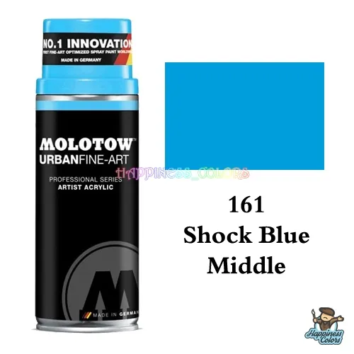 UFA Artist Acrylic Spray 400ML - Shock Blue Middle