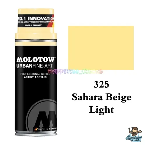 UFA Artist Acrylic Spray 400ML - Sahara Beige Light