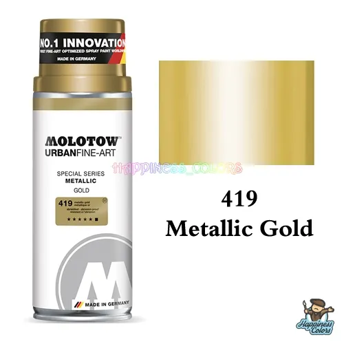 UFA Fine Art Spray 400ML - Metallic Gold