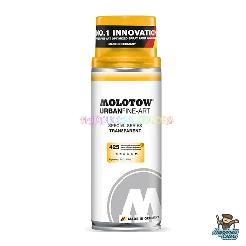 UFA Fine Art Spray 400ML - Melon Yellow Transparent