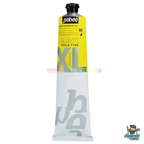 02 - XL Fine Oil 200ml Primary Cadmium Yellow