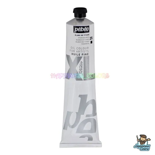 25 - XL Fine Oil 200ml Titanium White