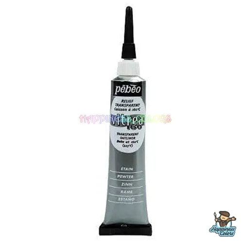 Vitrea 160 -  Glossy Blistered Outliner - 20 ML -   Pewter
