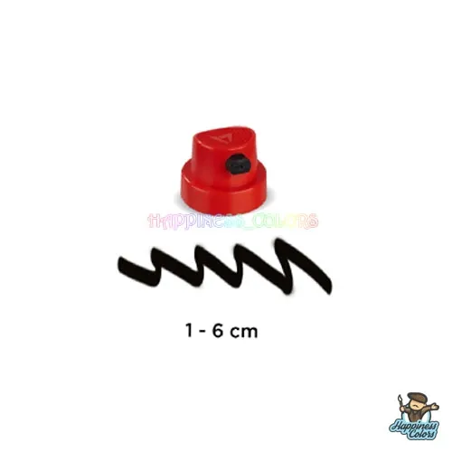 رأس بخاخ مولوتو - 1 - 6 سم