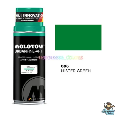 UFA Artist Acrylic Spray 400ML - MISTER Green