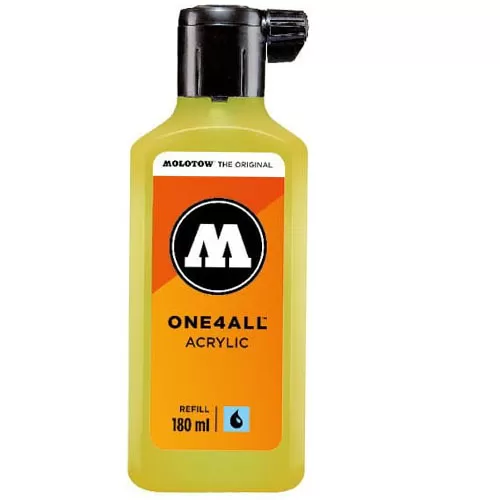 Acrylic Refill Neon Yellow Fluorescent - 180ml