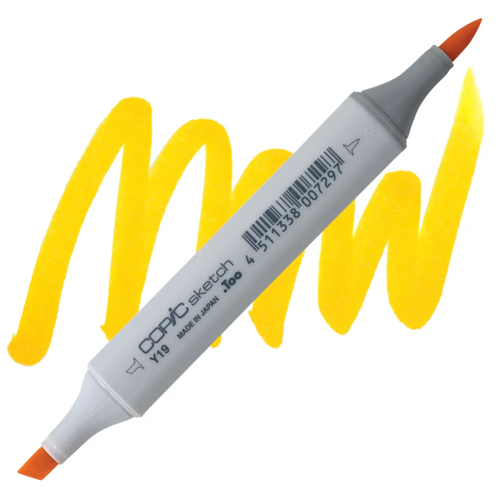 كوبيك سكتش ماركر Napoli Yellow Y19