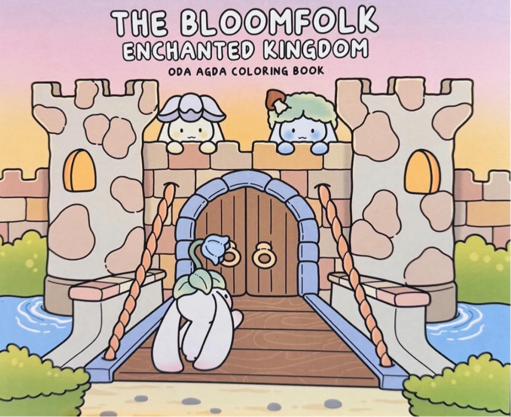 كتاب التلوين: The Bloomfolk Enchanted Kingdom