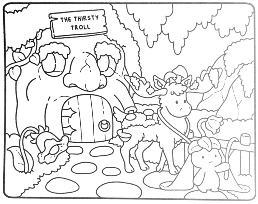 كتاب التلوين: The Bloomfolk Enchanted Kingdom