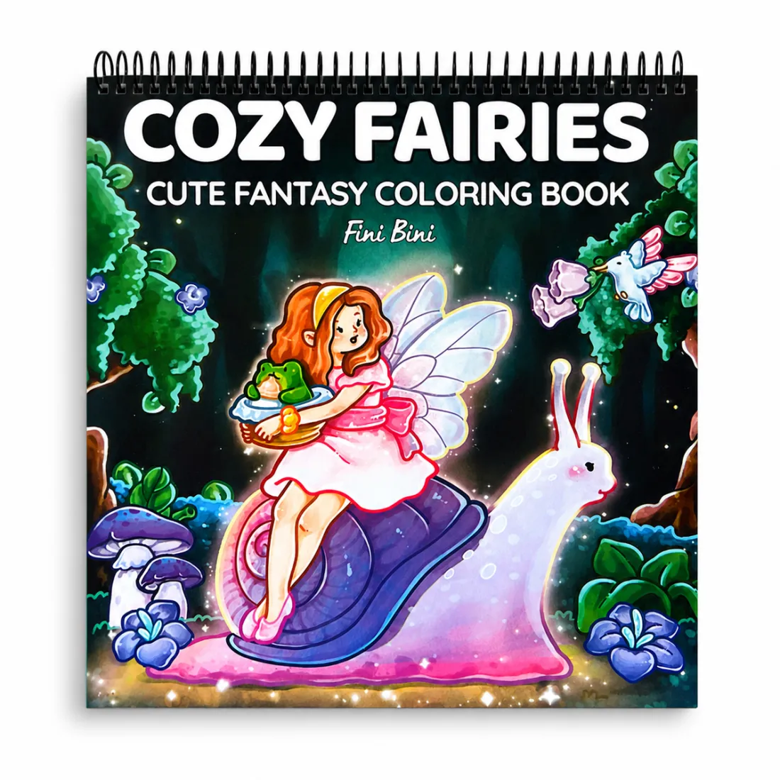 كتاب التلوين Cozy Fairies