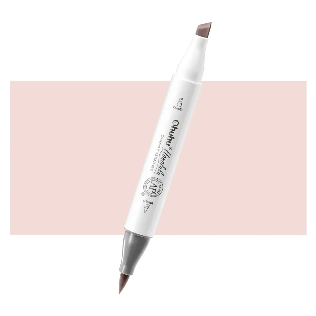 ماركر اوهوهو فرشاة وازميل - وردي اسباني E81