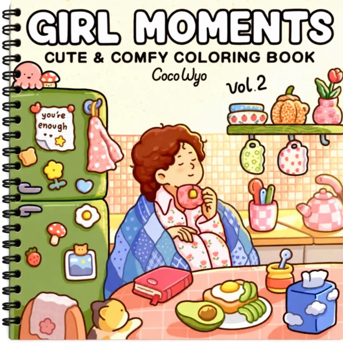 كتاب التلوين Gril Moments الجزء الثاني