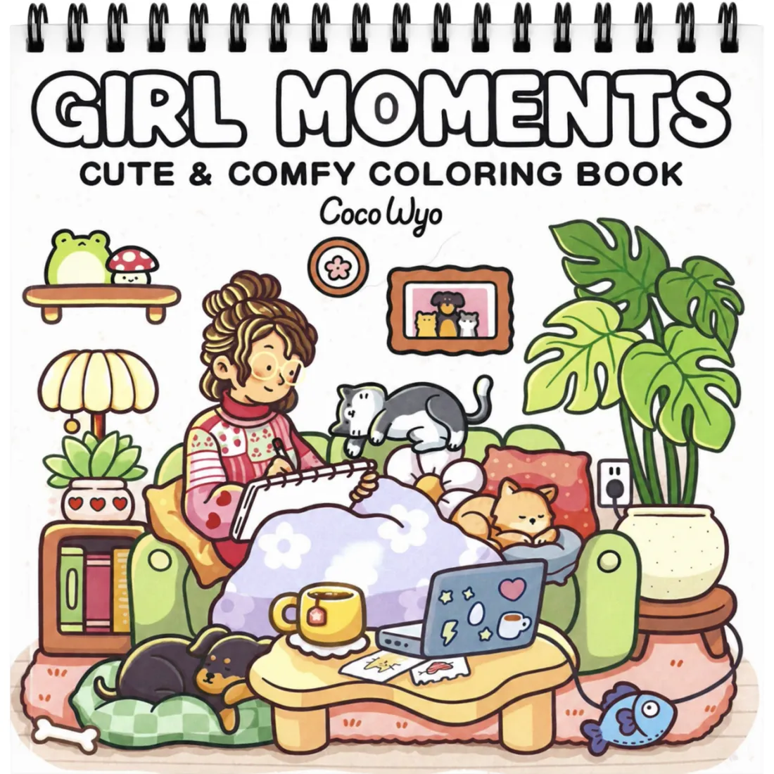 كتاب التلوين Gril Moments الجزء الأول