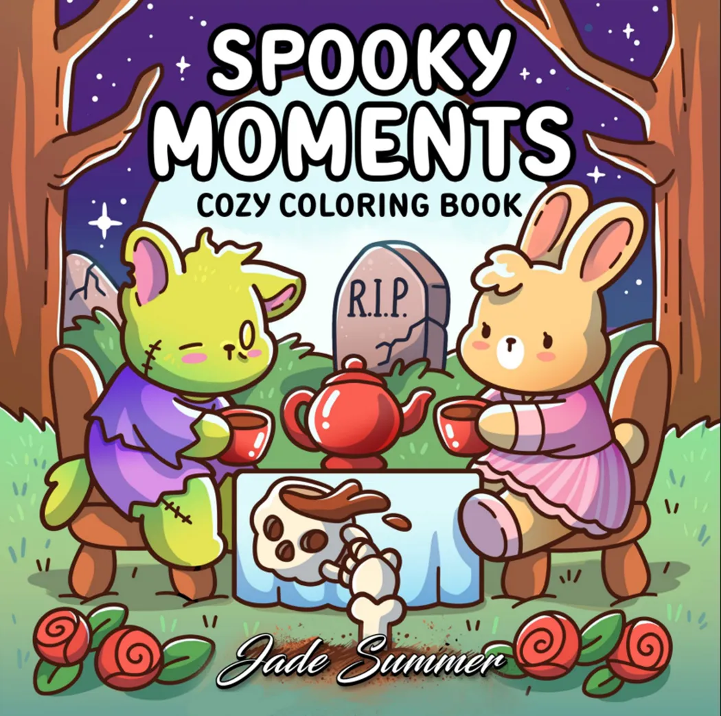 كتاب التلوين Spooky Moments