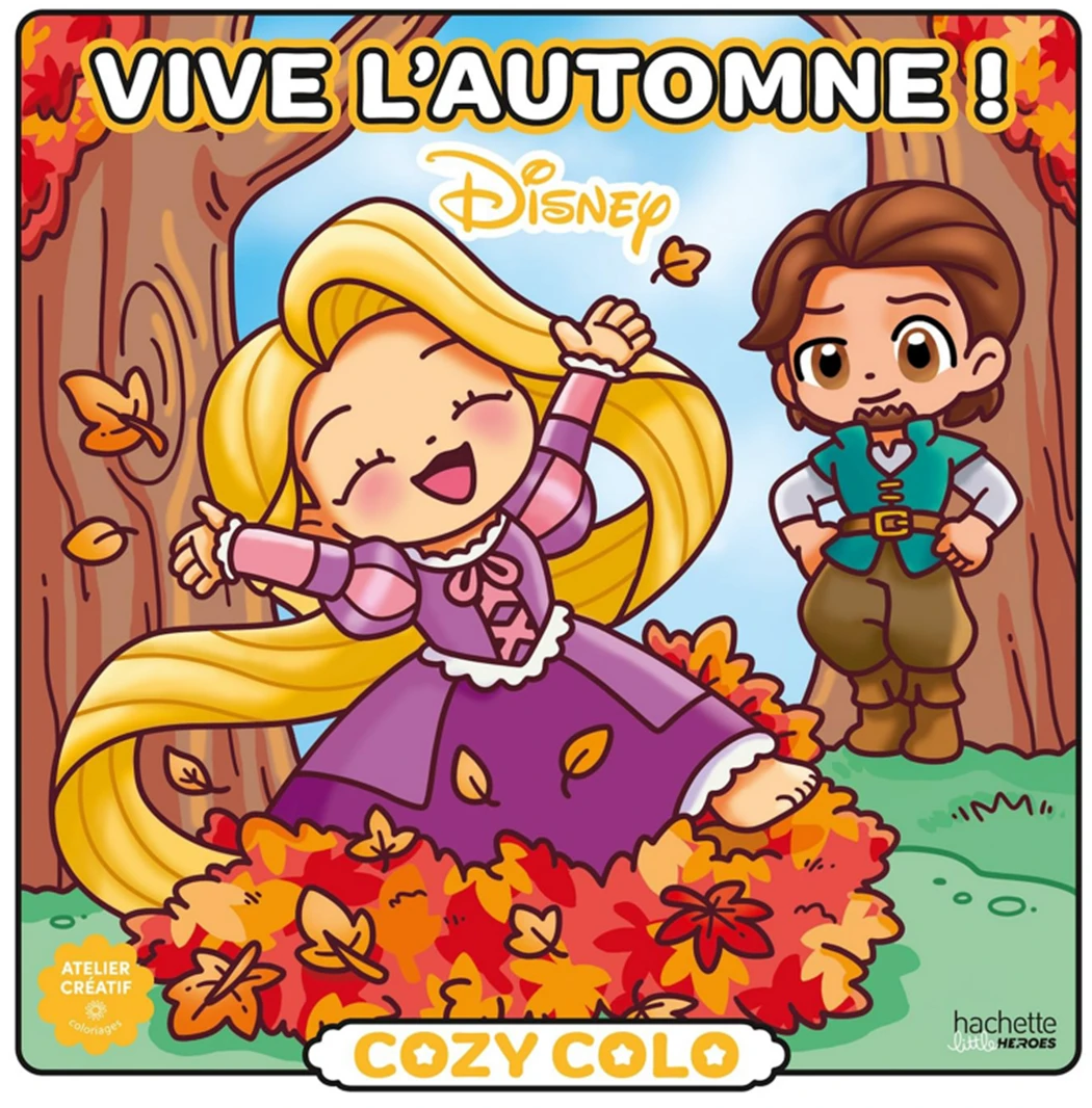 كتاب التلوين ديزني VIVE L'AUTOMNE
