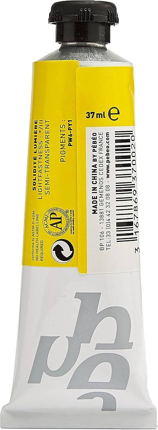 02 - XL Fine Oil 37ml Primary Cadmium Yellow Hue