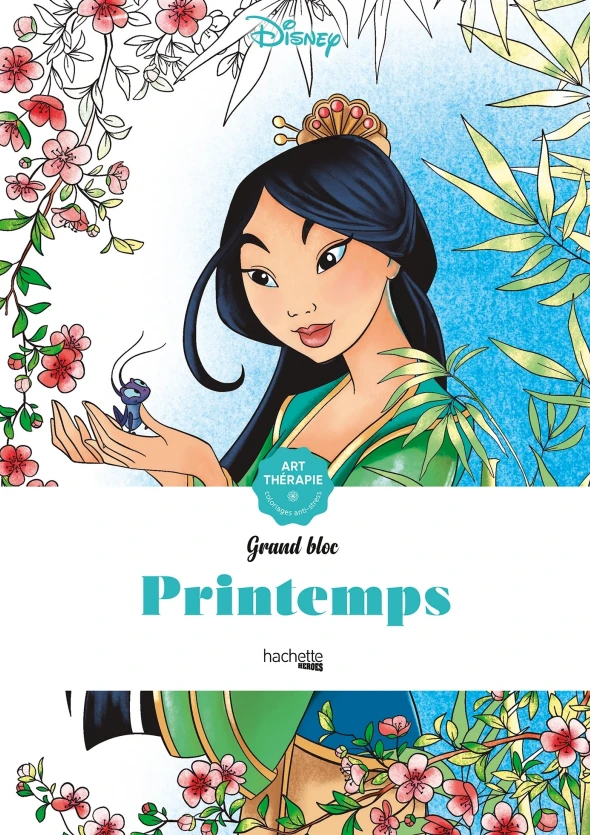 كتاب التلوين Printemps