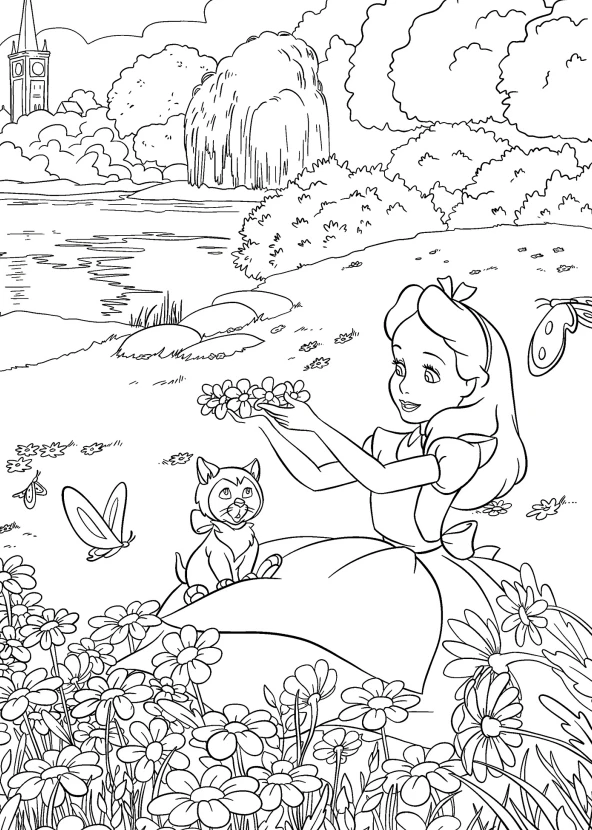 كتاب التلوين Printemps