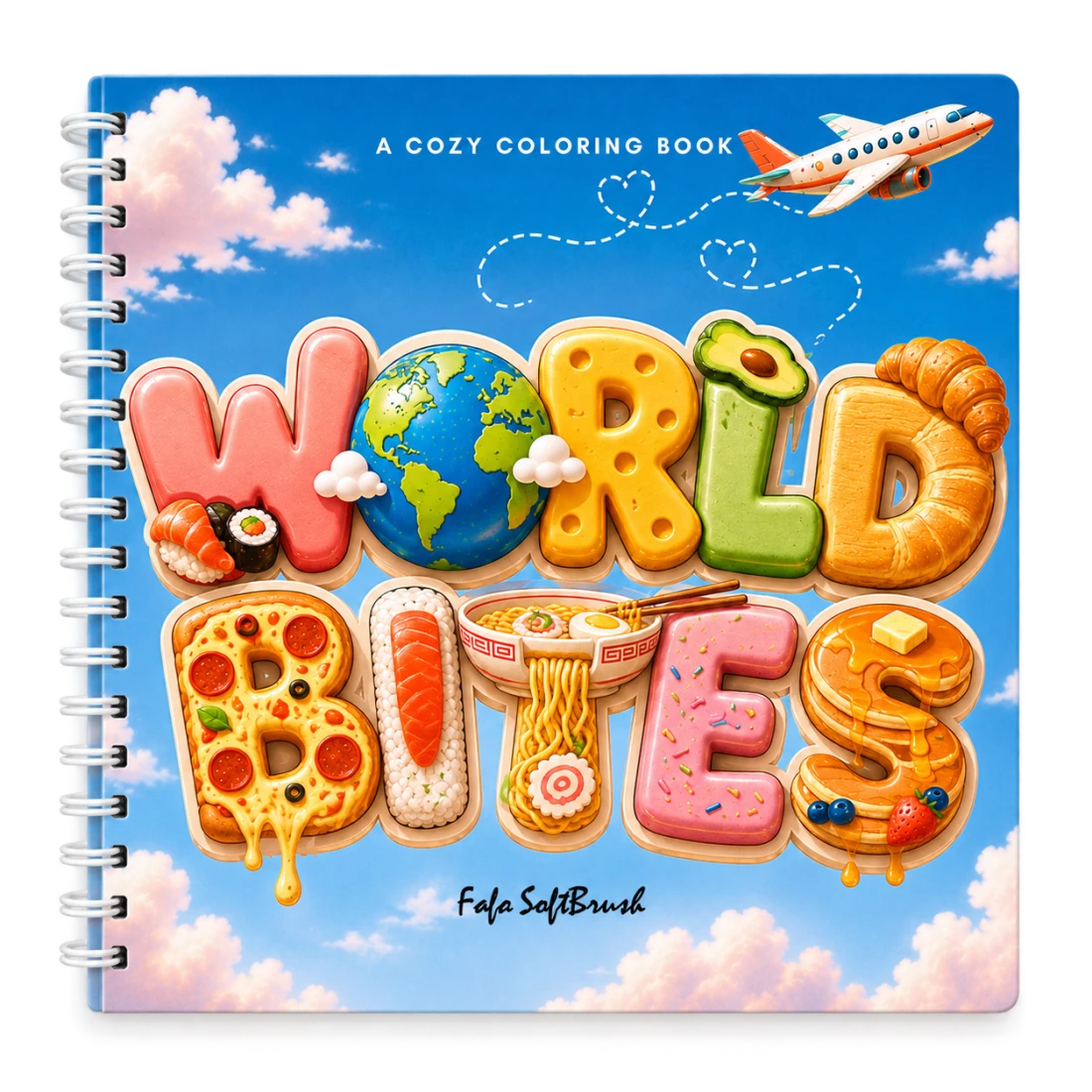كتاب التلوين World Bites