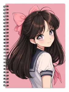 كتاب التلوين Anime Girl