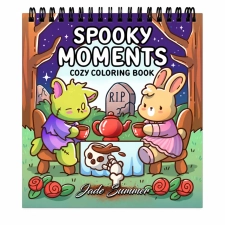 كتاب التلوين Spooky Moments