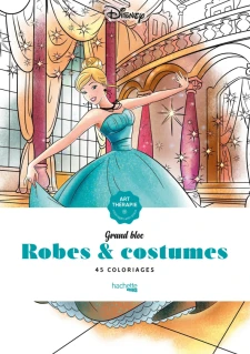 كتاب التلوين ديزني Robes & Costumes