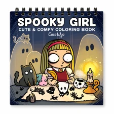 كتاب التلوين Spooky Girl